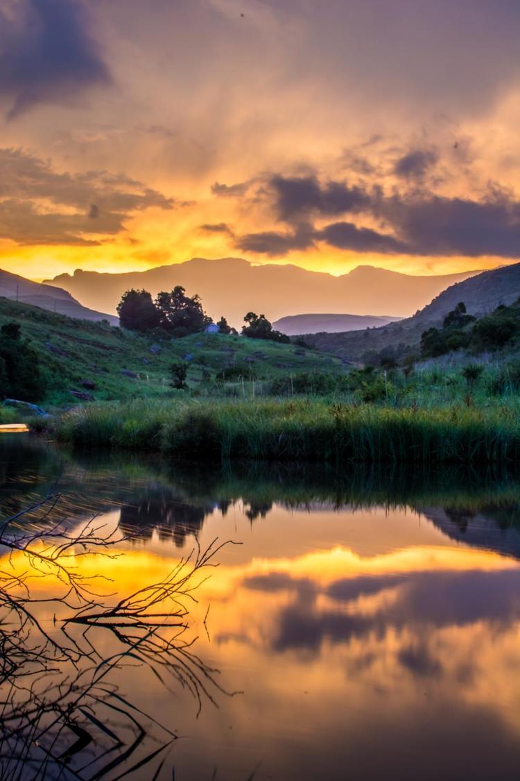 Lolambazo Country House & Cottage - Giants Castle Drakensberg Mahlutshini Cameră foto